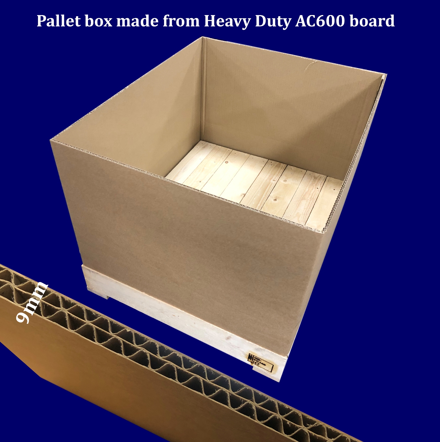 LVB Packaging Ltd. Export Cardboard Loading Cases